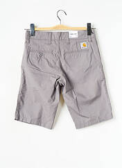Short gris CARHARTT pour homme seconde vue