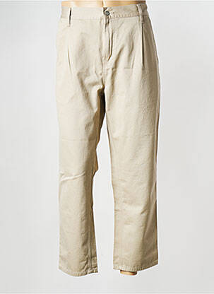 Jeans coupe large beige CARHARTT pour homme