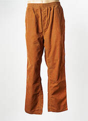 Pantalon droit marron CARHARTT pour homme seconde vue