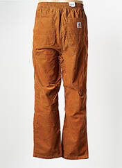 Pantalon droit marron CARHARTT pour homme seconde vue