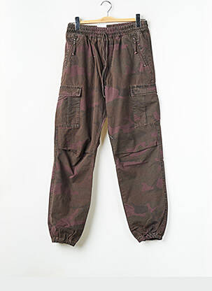 Pantalon cargo marron CARHARTT homme