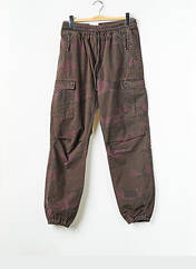 Pantalon cargo marron CARHARTT pour homme seconde vue