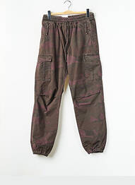 Pantalon cargo marron CARHARTT homme