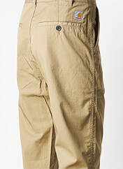 Pantalon droit beige CARHARTT pour homme seconde vue