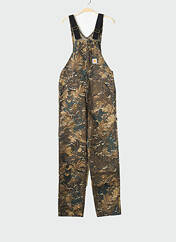 Salopette kaki CARHARTT pour homme seconde vue