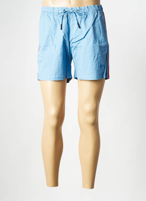 Short de bain bleu SUPERDRY pour homme