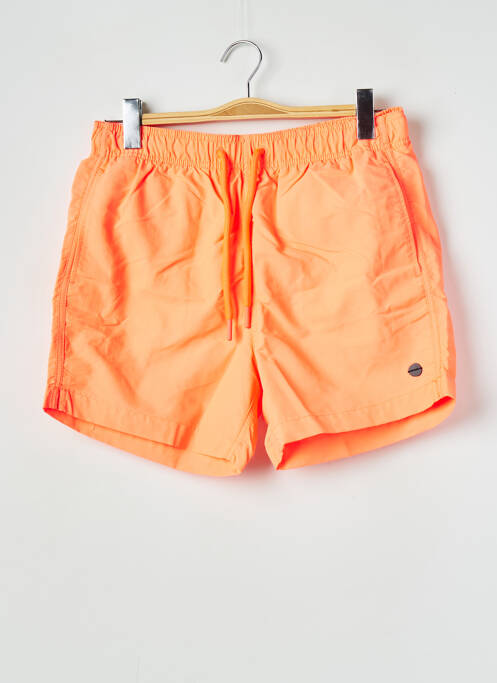 Short de bain orange SUPERDRY pour homme
