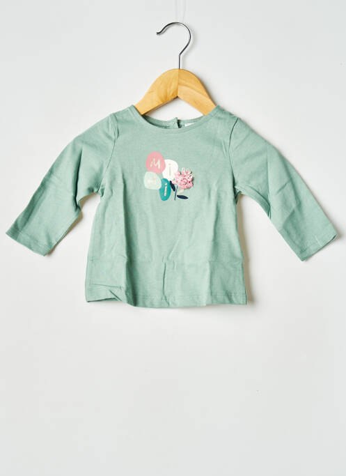 T-shirt vert TAPE À L'OEIL pour fille