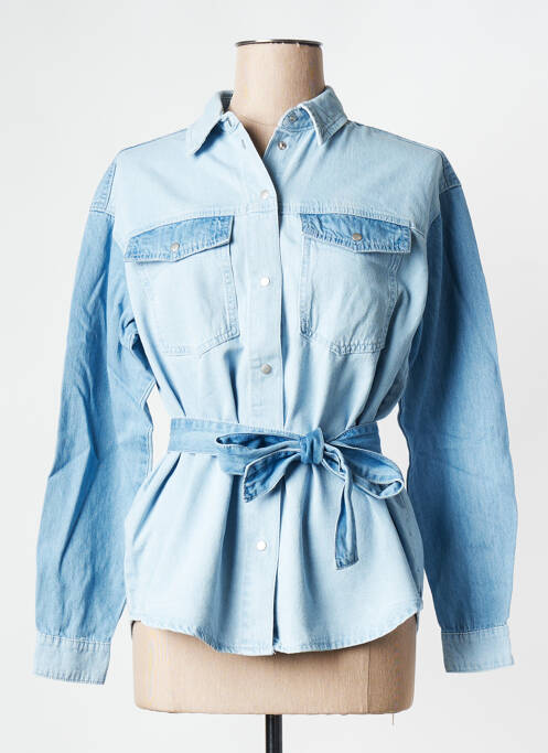 Chemisier bleu VILA pour femme