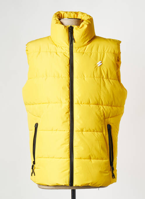 Doudoune jaune SUPERDRY pour homme