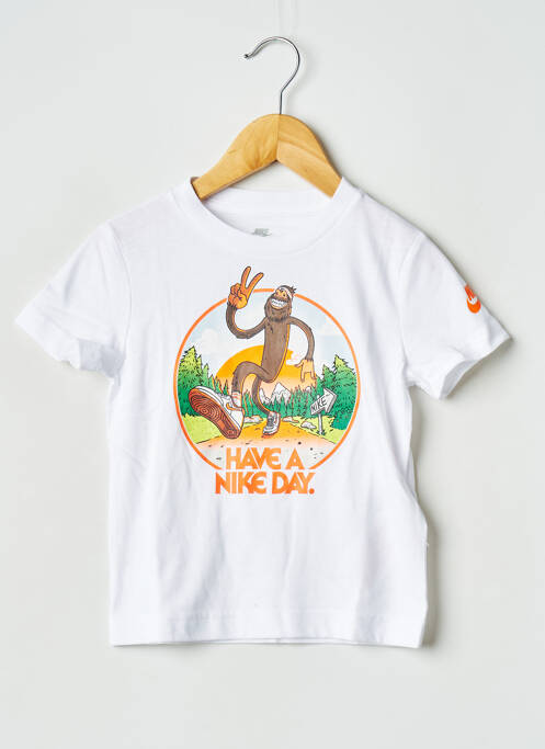 T-shirt blanc NIKE pour garçon