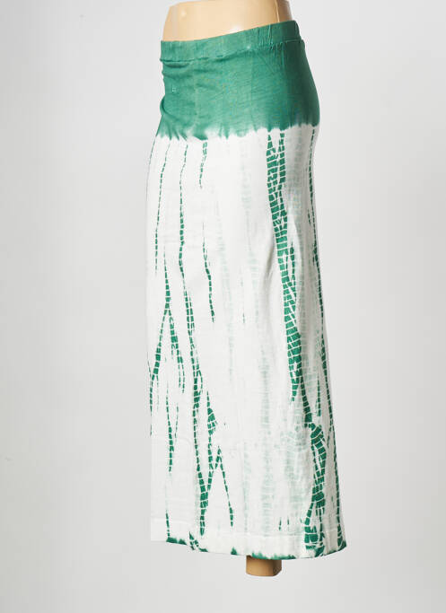 Jupe longue vert LEON & HARPER femme