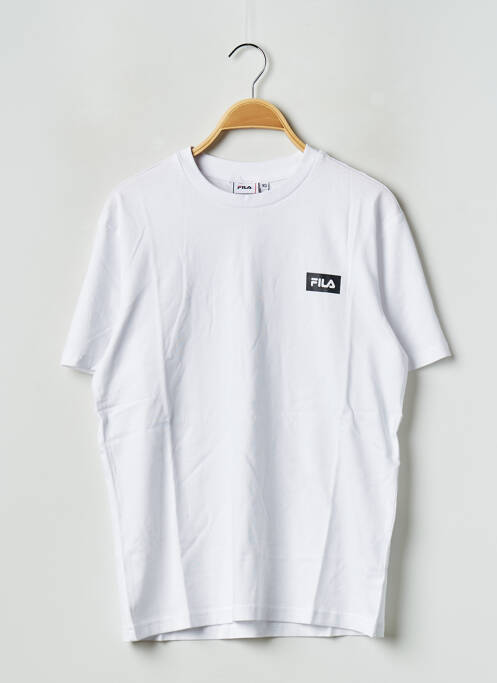 T-shirt blanc FILA pour homme