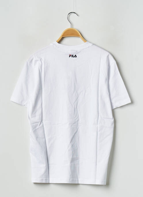 T-shirt blanc FILA pour homme