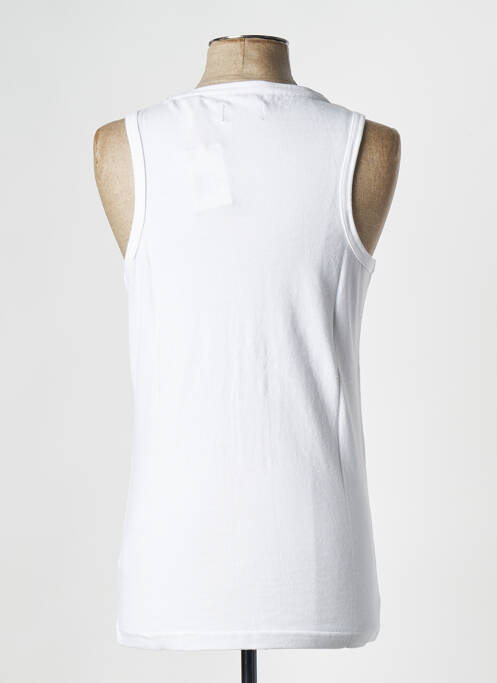 Débardeur blanc SUPERDRY pour homme