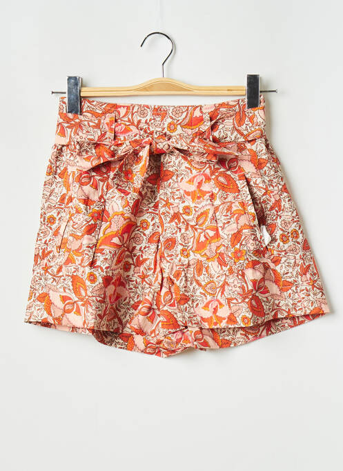 Short orange JOLIE JOLIE PAR PETITE MENDIGOTE pour femme