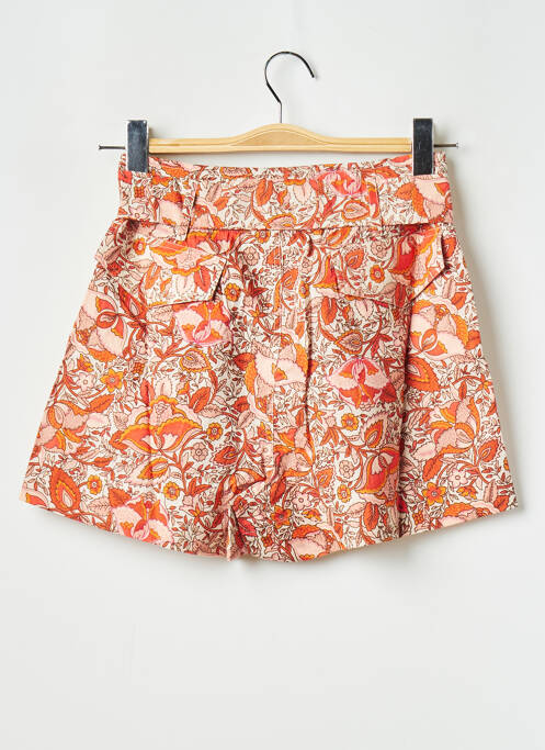 Short orange JOLIE JOLIE PAR PETITE MENDIGOTE pour femme