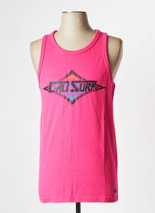 Débardeur rose SUPERDRY pour homme