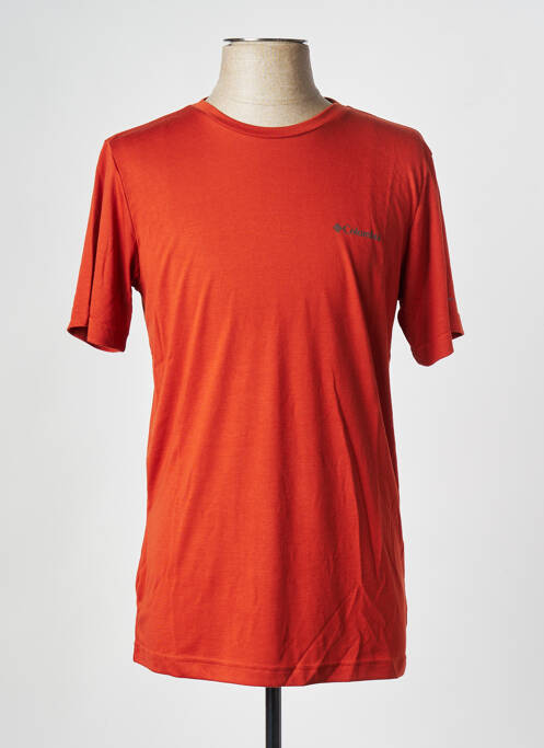 T-shirt rouge COLUMBIA pour homme