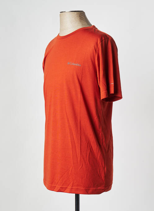 T-shirt rouge COLUMBIA homme