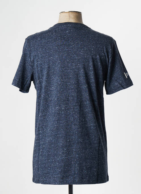 T-shirt bleu SUPERDRY pour homme