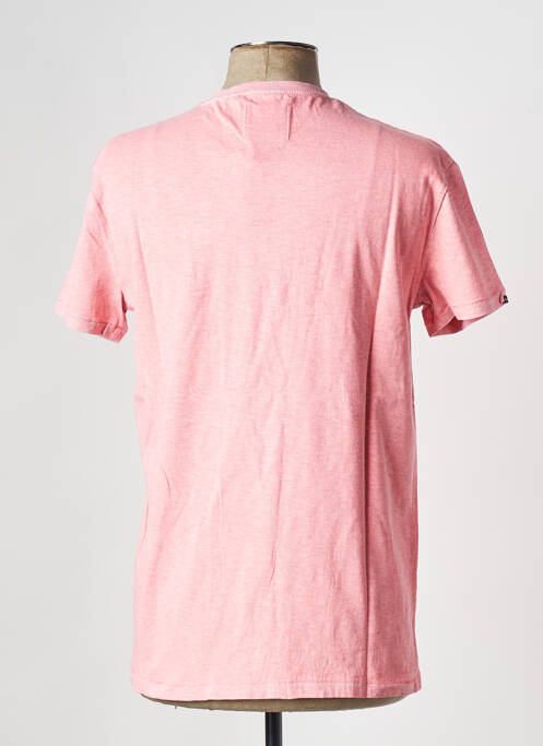 T-shirt rose SUPERDRY pour homme
