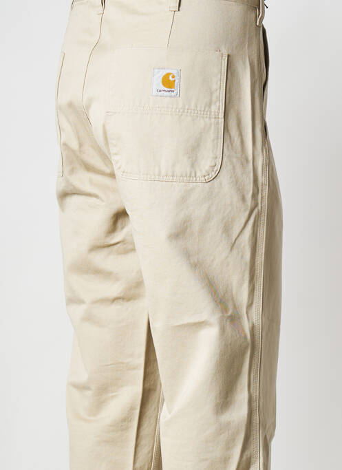Jeans coupe large beige CARHARTT pour homme