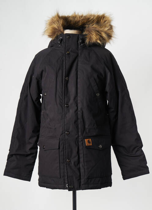 Parka noir CARHARTT pour homme