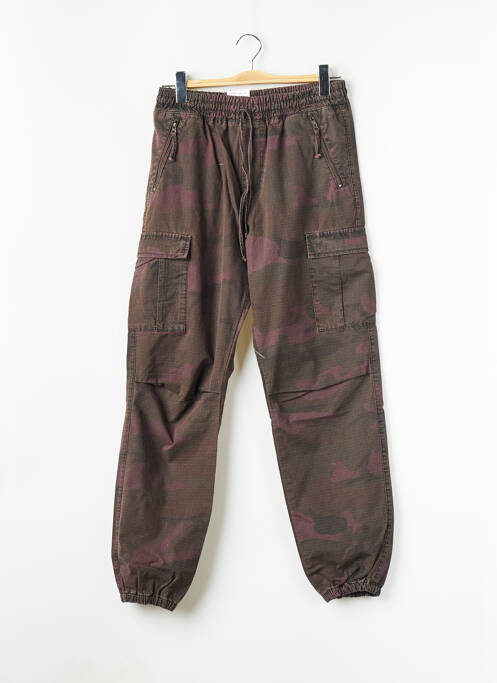 Pantalon cargo marron CARHARTT pour homme