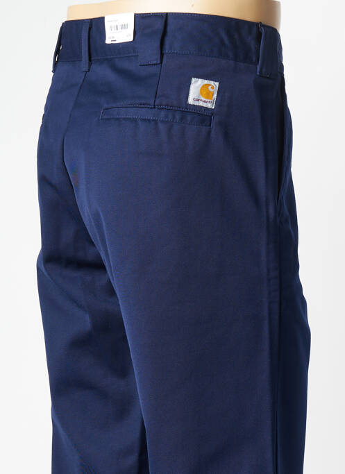 Pantalon droit bleu CARHARTT pour homme
