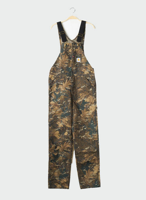 Salopette kaki CARHARTT pour homme