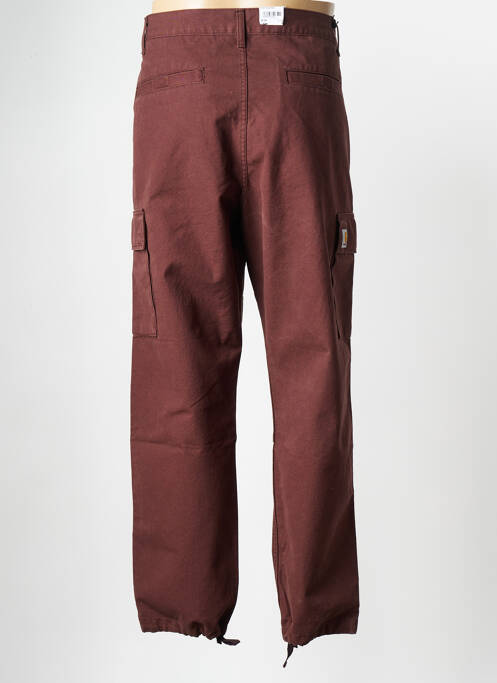 Pantalon droit marron CARHARTT pour homme