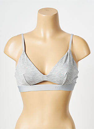 Soutien-gorge gris ORGANIC BASICS femme