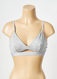 Soutien-gorge gris ORGANIC BASICS femme