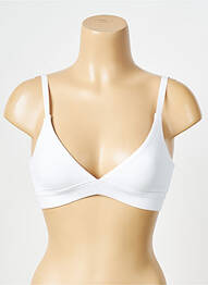 Soutien-gorge blanc ORGANIC BASICS femme