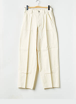 Pantalon droit beige OBEY pour femme