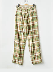 Pantalon droit vert OBEY pour femme seconde vue