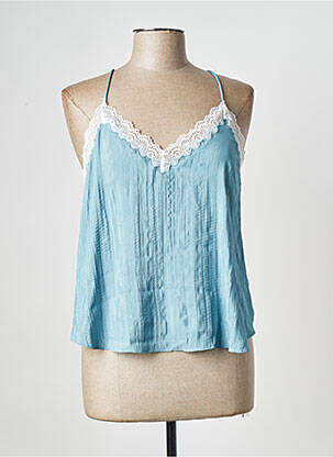 Top/caraco bleu SEE U SOON femme