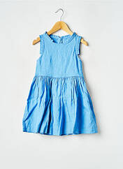 Robe mi-longue bleu PETIT BATEAU pour fille seconde vue