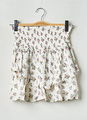 Mini-jupe blanc TAPE À L'OEIL pour fille