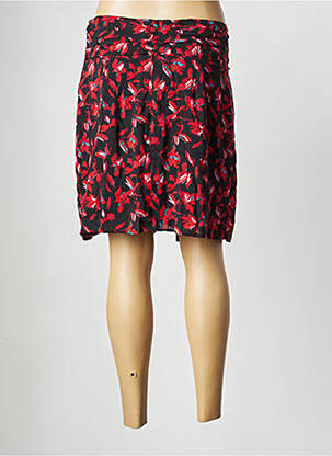 Jupe courte rouge IKKS femme