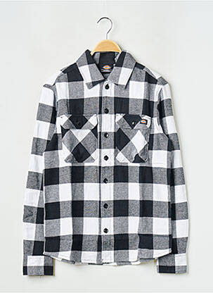 Chemise manches longues noir DICKIES pour homme