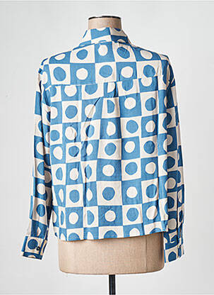 Chemisier bleu THINKING MU femme