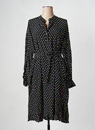 Robe mi-longue col rond noir ESSENTIEL ANTWERP femme
