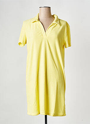 Robe courte jaune VILA femme