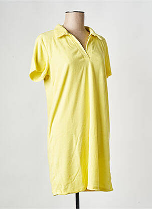 Robe courte jaune VILA femme