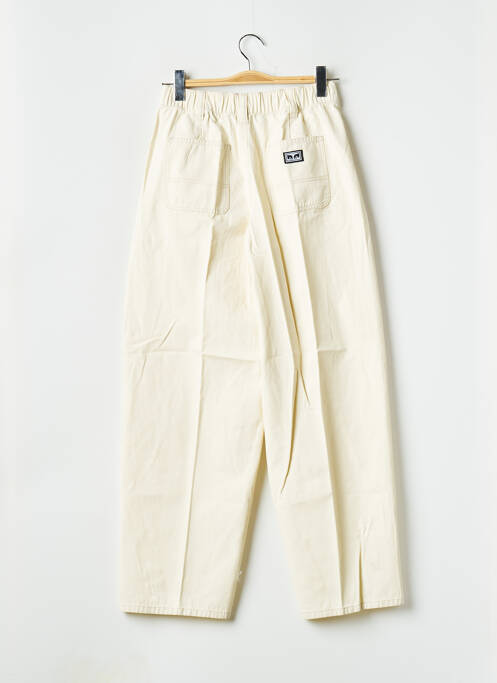 Pantalon droit beige OBEY pour femme