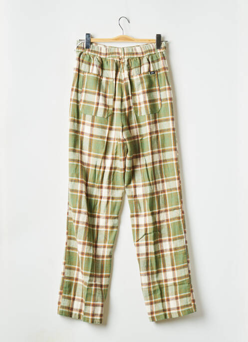 Pantalon droit vert OBEY pour femme