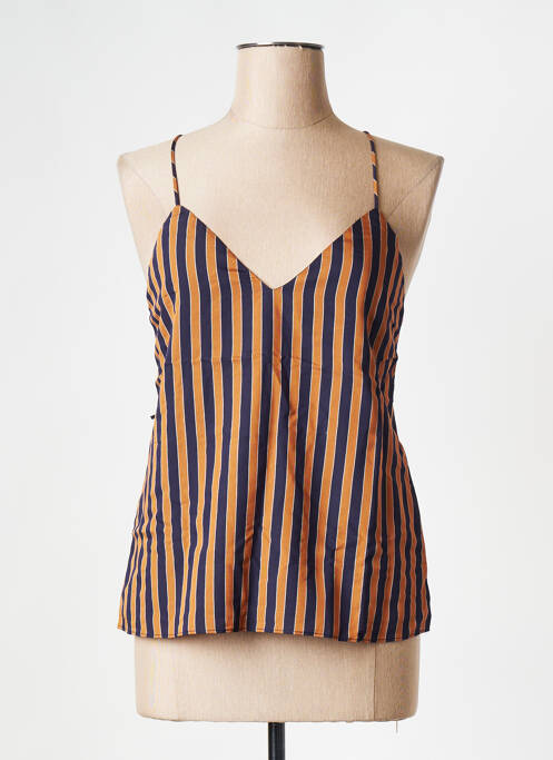 Débardeur marron SEE U SOON pour femme