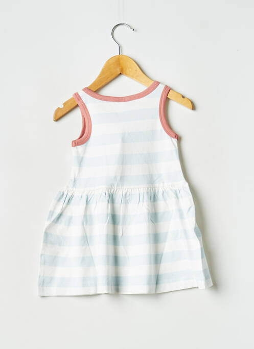 Robe mi-longue bleu PETIT BATEAU pour fille